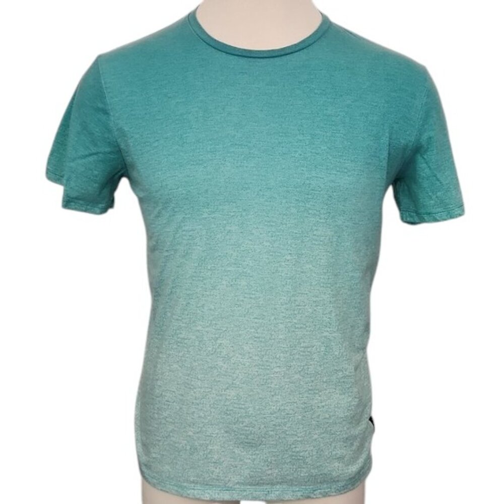DVISION Men’s Green Gradient Crew Neck T-Shirt Size Large